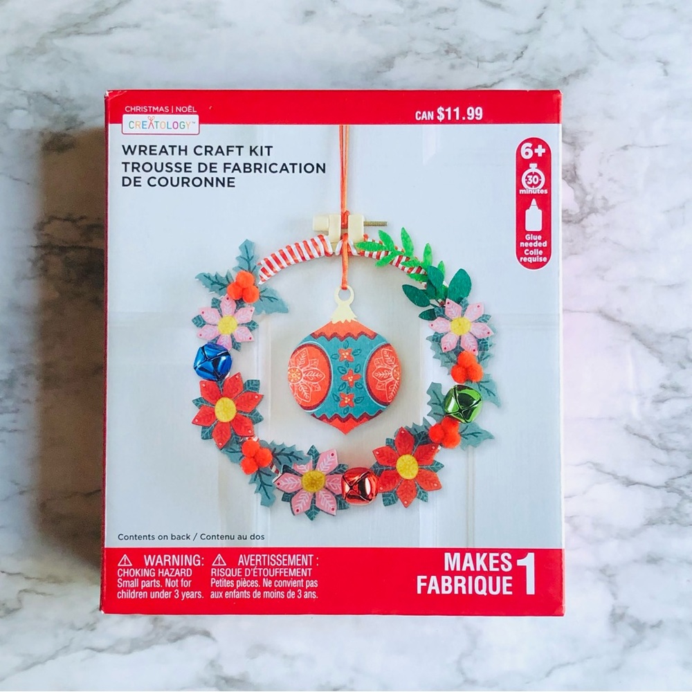 Christmas Creatology Wreath Craft Kit